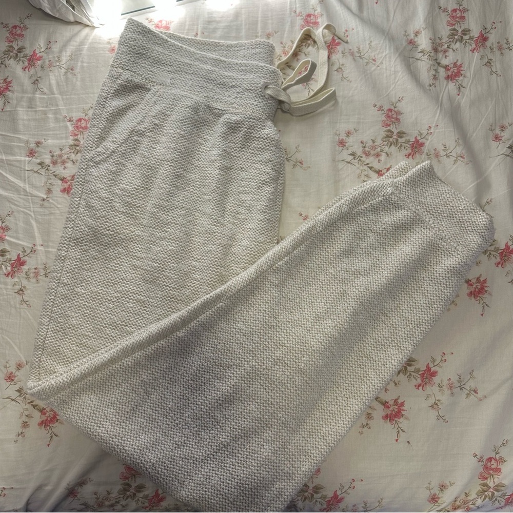 Cozy Textured Knit Pants